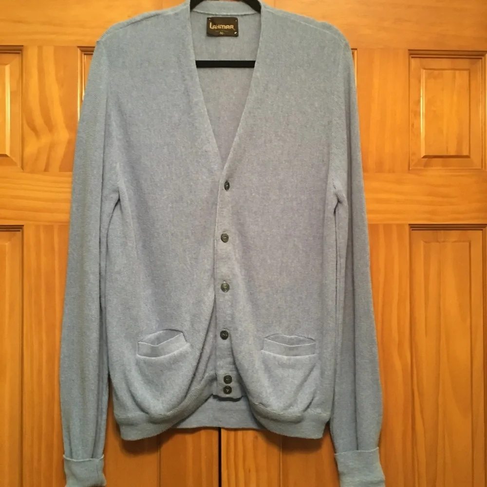 Vintage Lahmar Grandpa Sweater/ Mister Rogers / Grandma Cottage